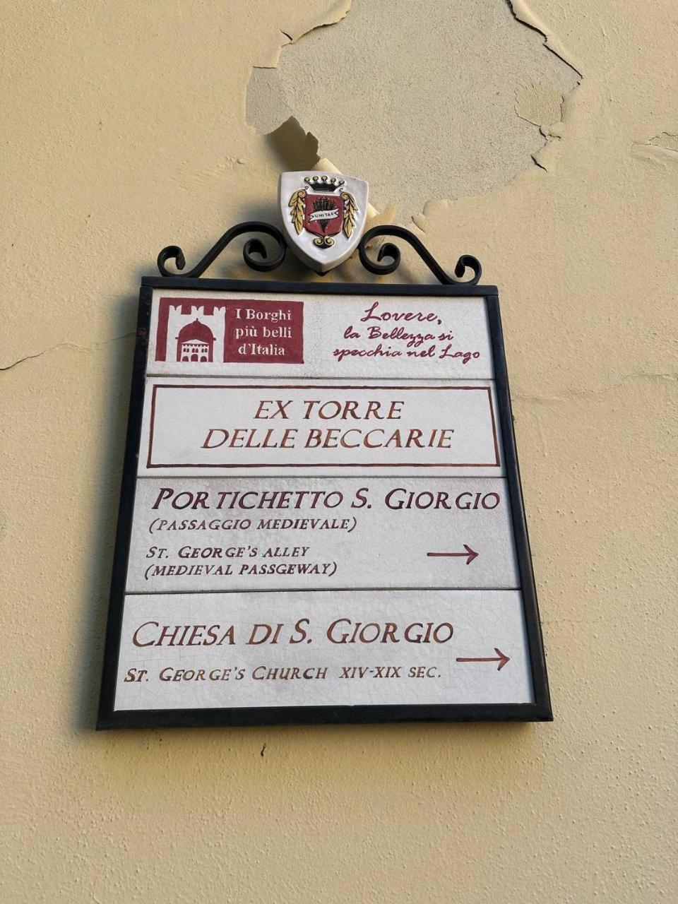 Casa Beccarie Villa Lovere Buitenkant foto
